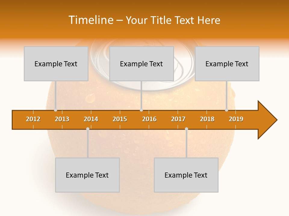 Canned Silver Yellow PowerPoint Template