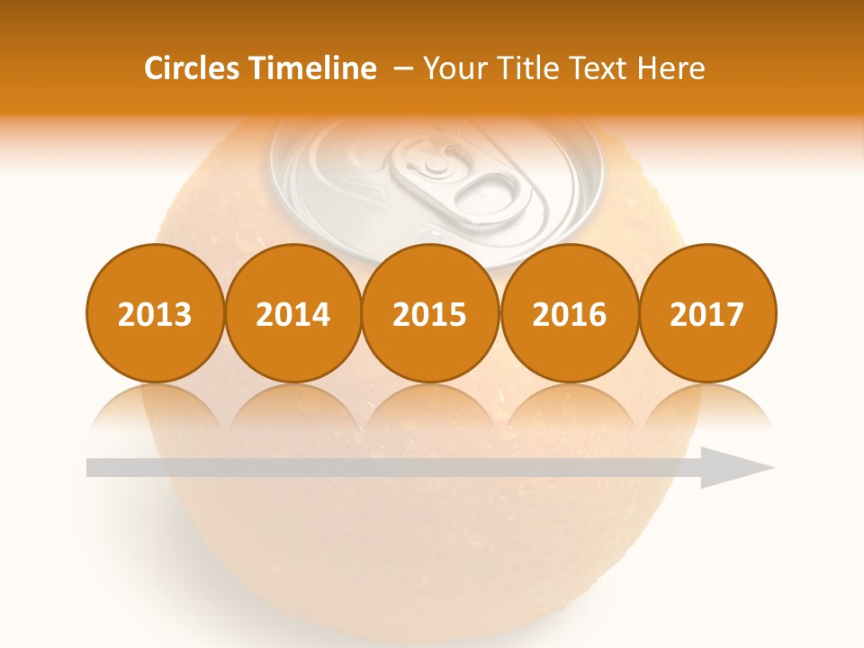 Canned Silver Yellow PowerPoint Template