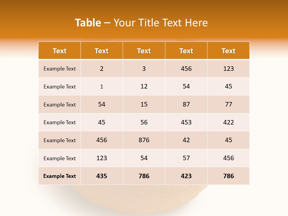 Canned Silver Yellow PowerPoint Template