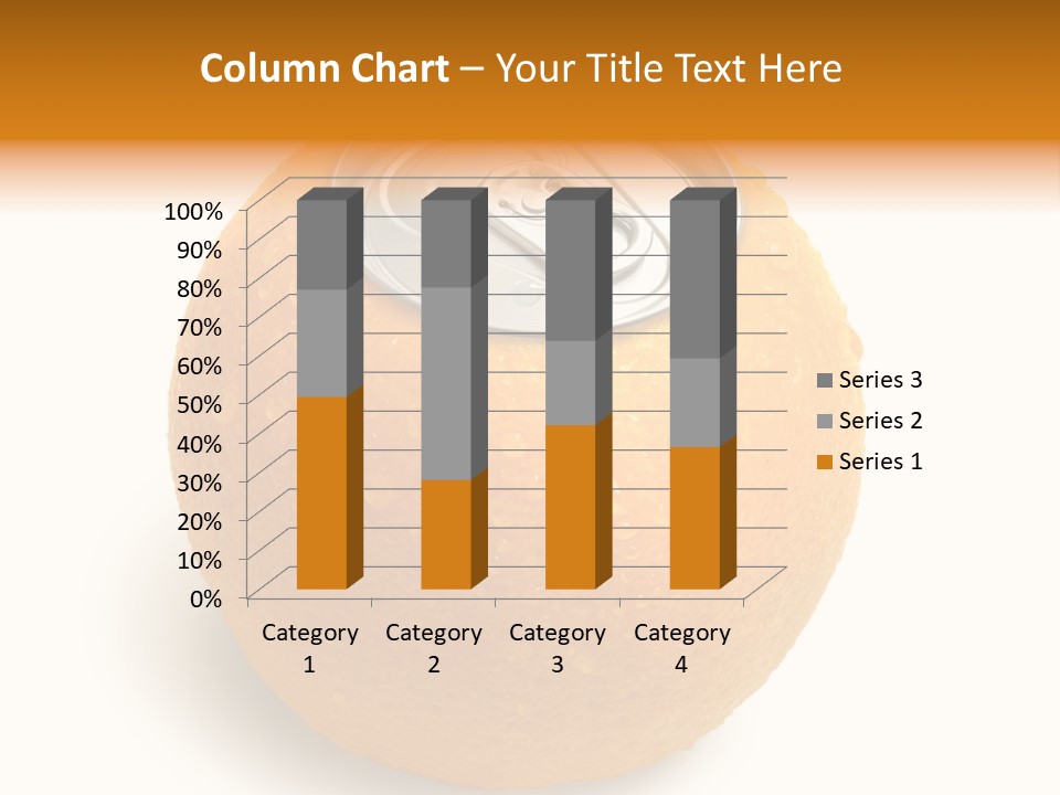 Canned Silver Yellow PowerPoint Template