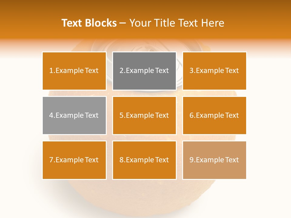 Canned Silver Yellow PowerPoint Template