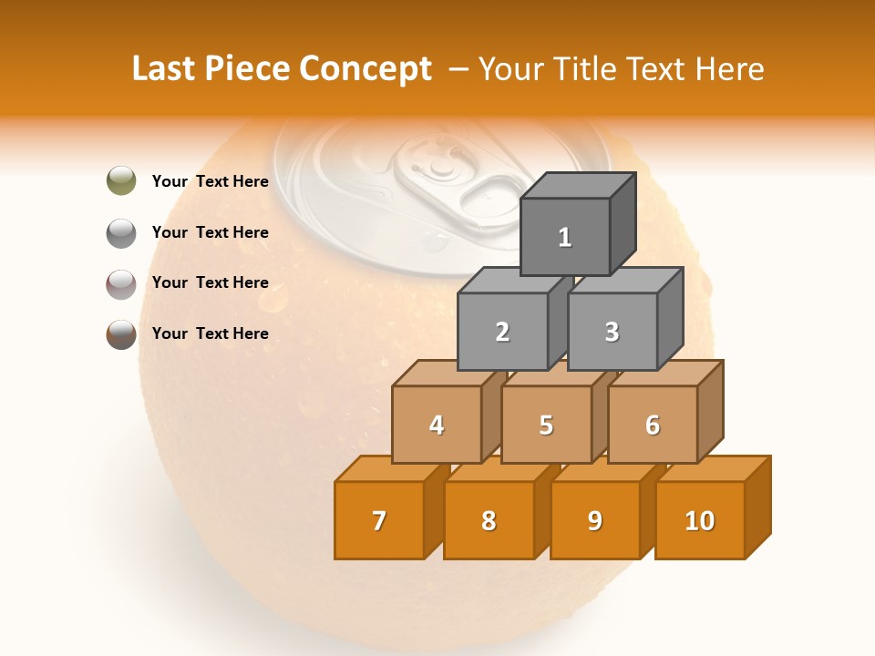 Canned Silver Yellow PowerPoint Template