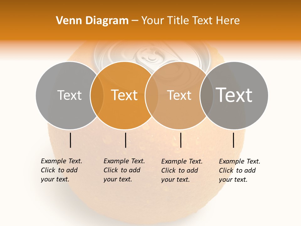 Canned Silver Yellow PowerPoint Template