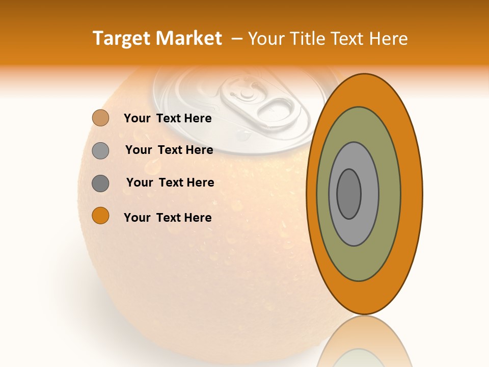 Canned Silver Yellow PowerPoint Template