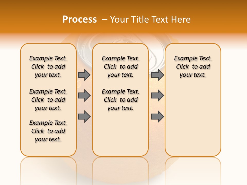 Canned Silver Yellow PowerPoint Template