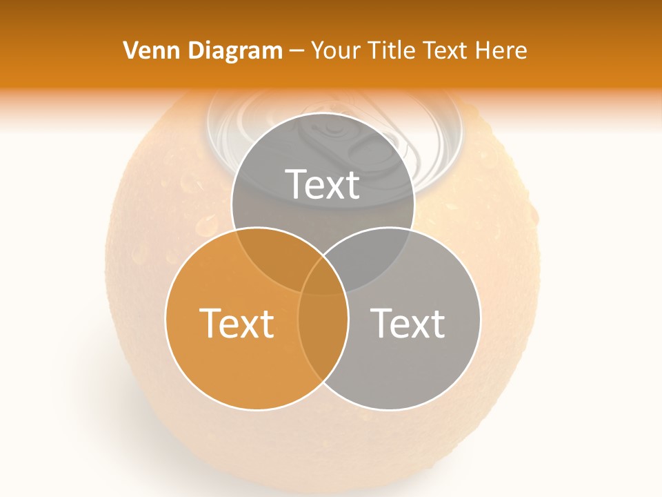 Canned Silver Yellow PowerPoint Template