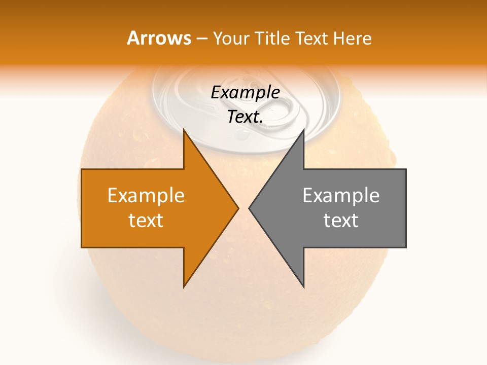 Canned Silver Yellow PowerPoint Template