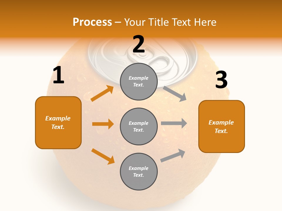 Canned Silver Yellow PowerPoint Template