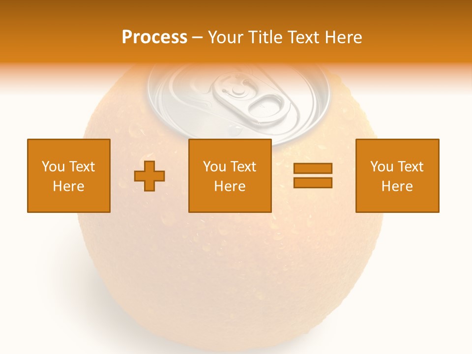 Canned Silver Yellow PowerPoint Template