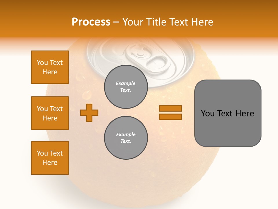 Canned Silver Yellow PowerPoint Template