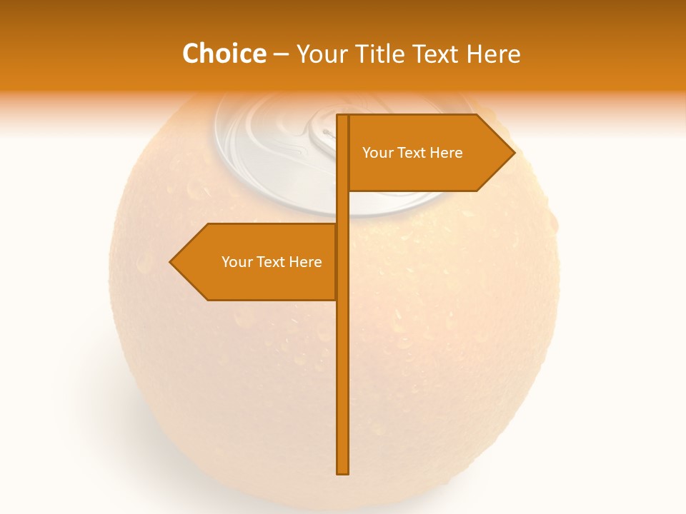 Canned Silver Yellow PowerPoint Template