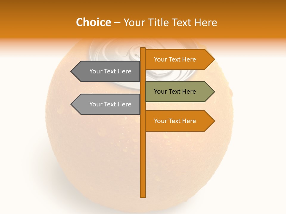 Canned Silver Yellow PowerPoint Template