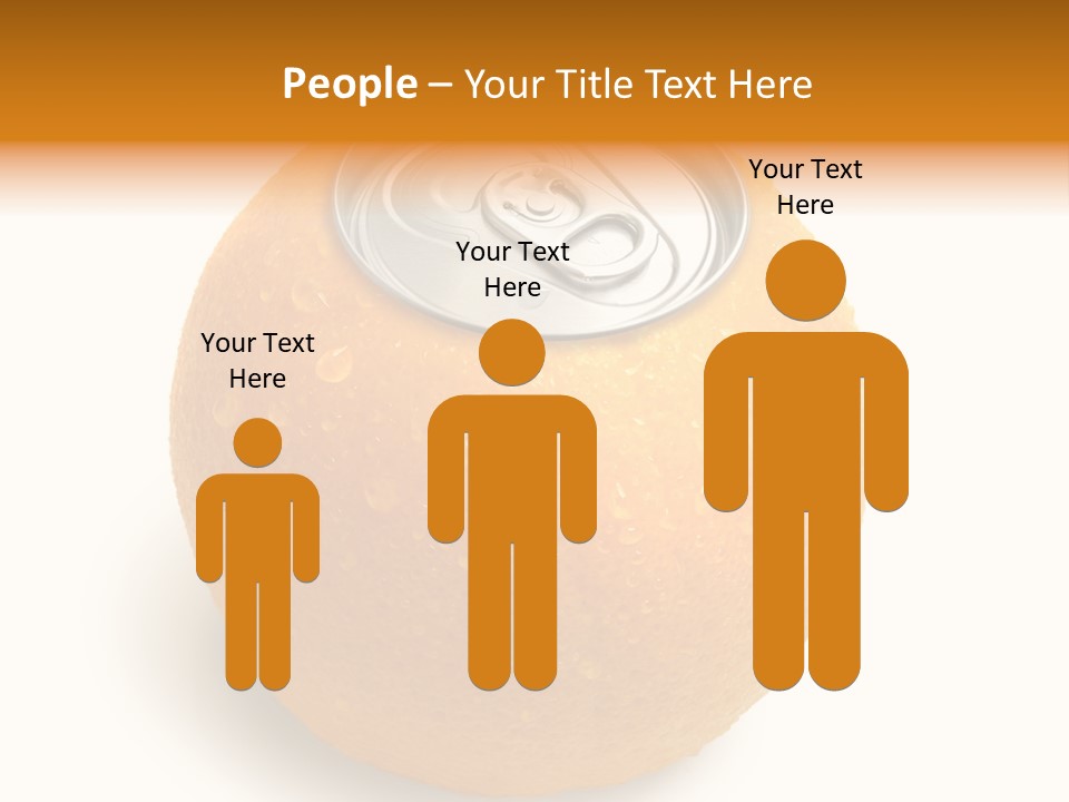 Canned Silver Yellow PowerPoint Template