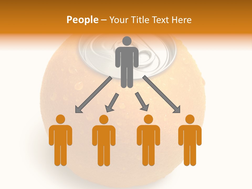 Canned Silver Yellow PowerPoint Template