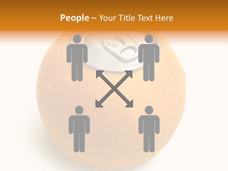 Canned Silver Yellow PowerPoint Template