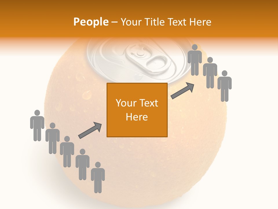 Canned Silver Yellow PowerPoint Template