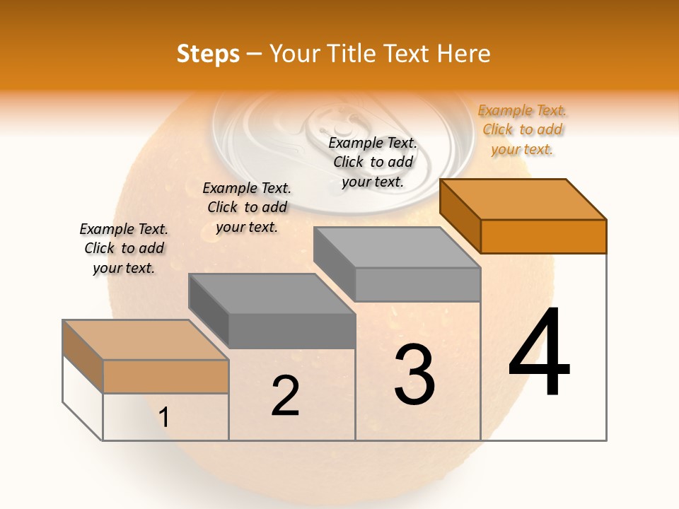 Canned Silver Yellow PowerPoint Template