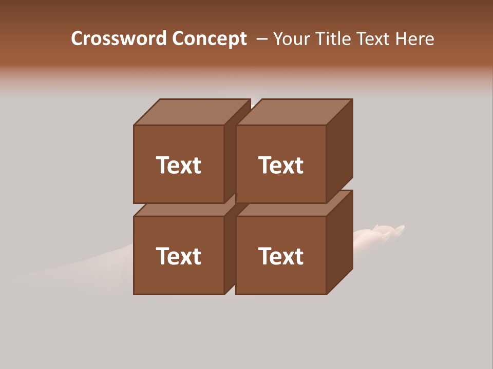 Room Golden Trade PowerPoint Template