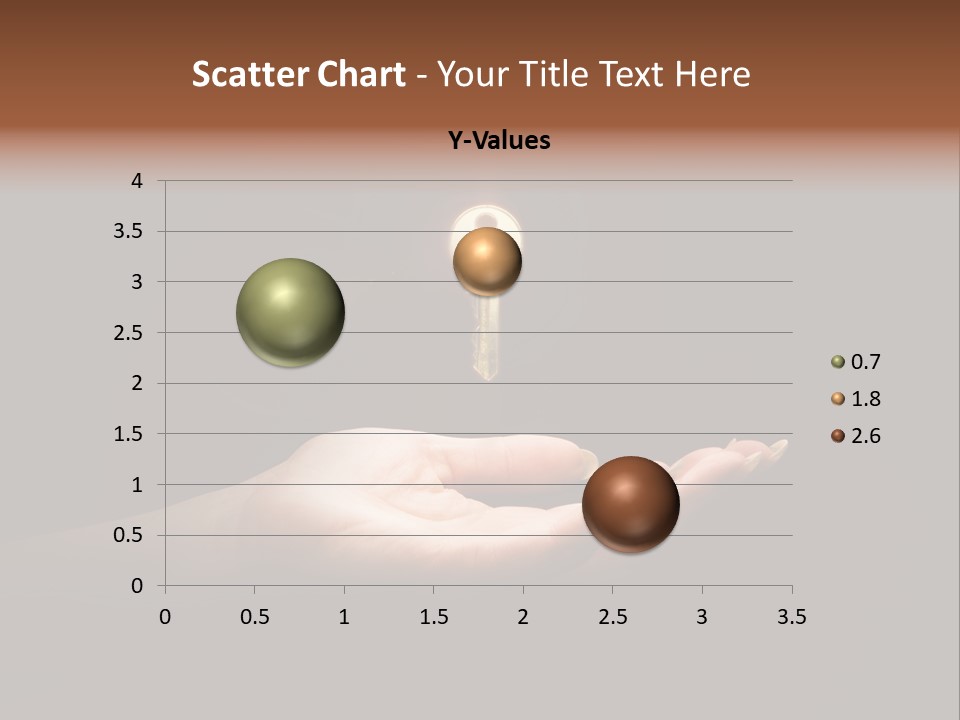 Room Golden Trade PowerPoint Template