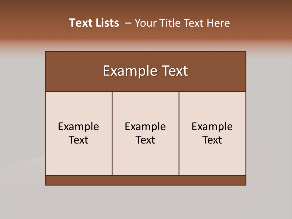 Room Golden Trade PowerPoint Template