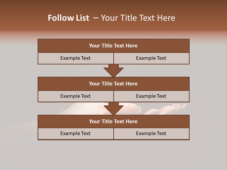 Room Golden Trade PowerPoint Template