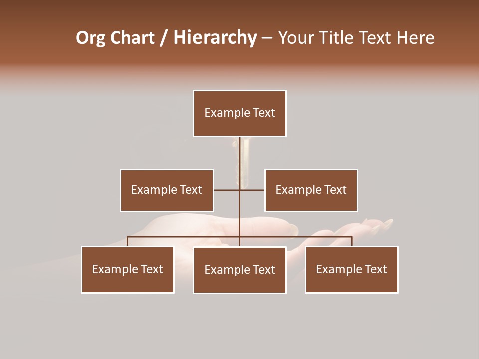 Room Golden Trade PowerPoint Template