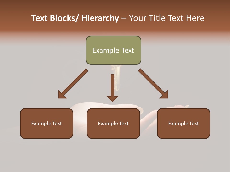 Room Golden Trade PowerPoint Template