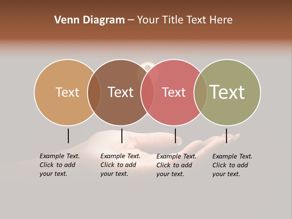 Room Golden Trade PowerPoint Template