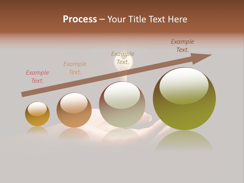 Room Golden Trade PowerPoint Template