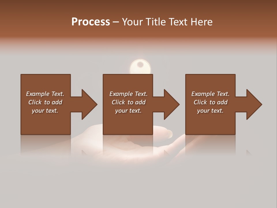 Room Golden Trade PowerPoint Template