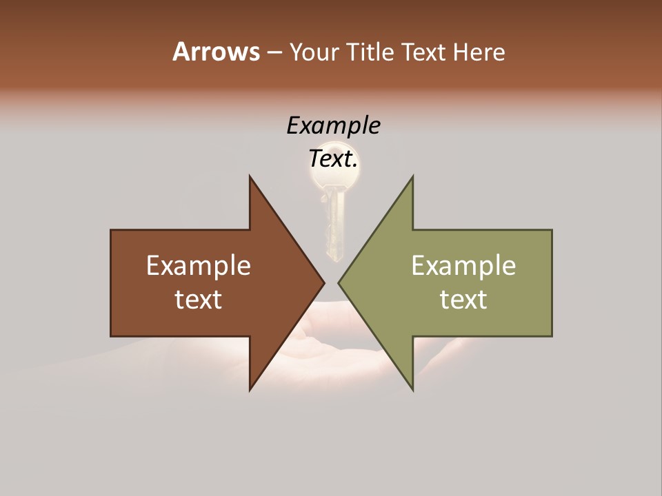 Room Golden Trade PowerPoint Template