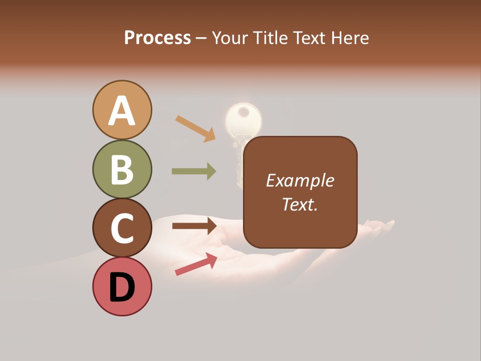 Room Golden Trade PowerPoint Template