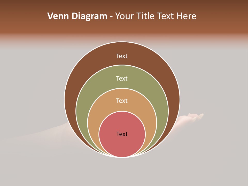 Room Golden Trade PowerPoint Template