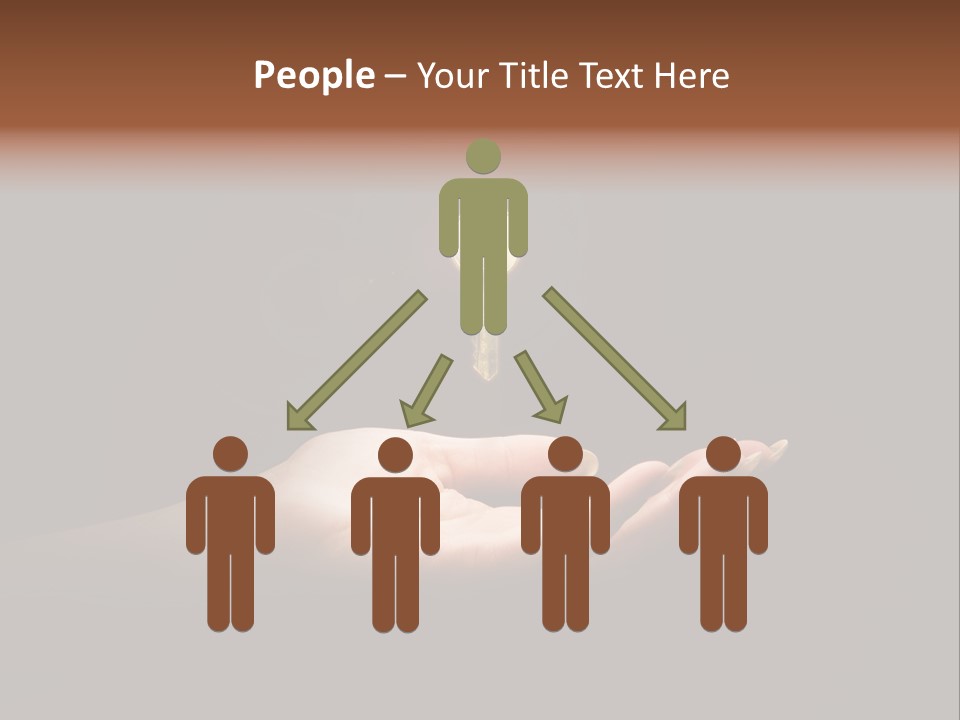 Room Golden Trade PowerPoint Template