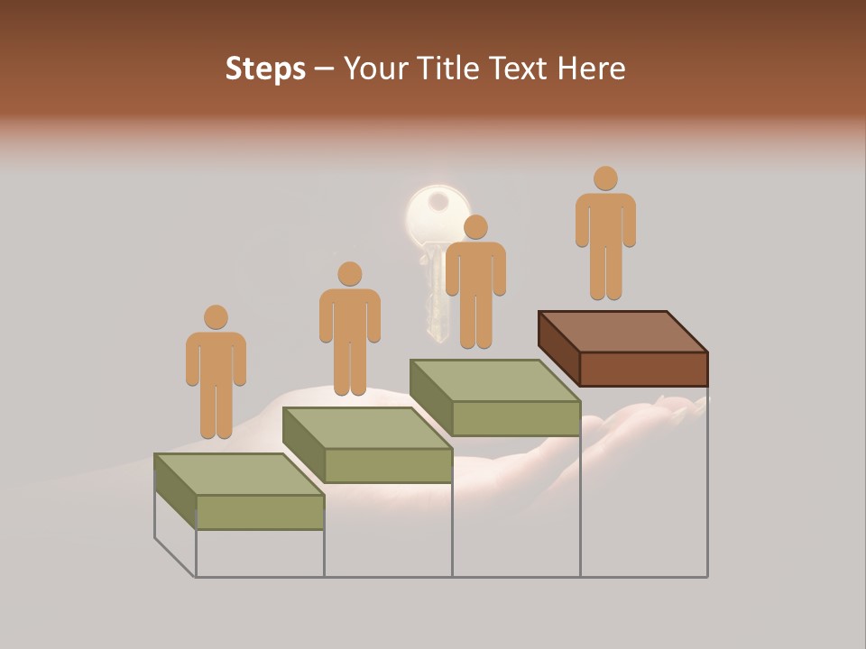 Room Golden Trade PowerPoint Template