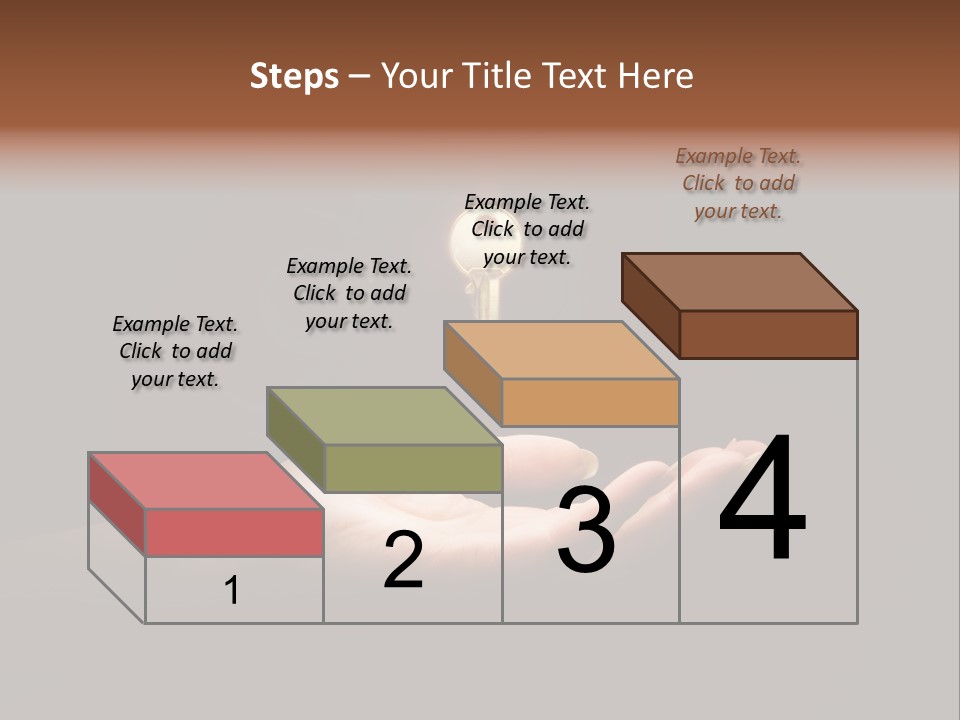 Room Golden Trade PowerPoint Template