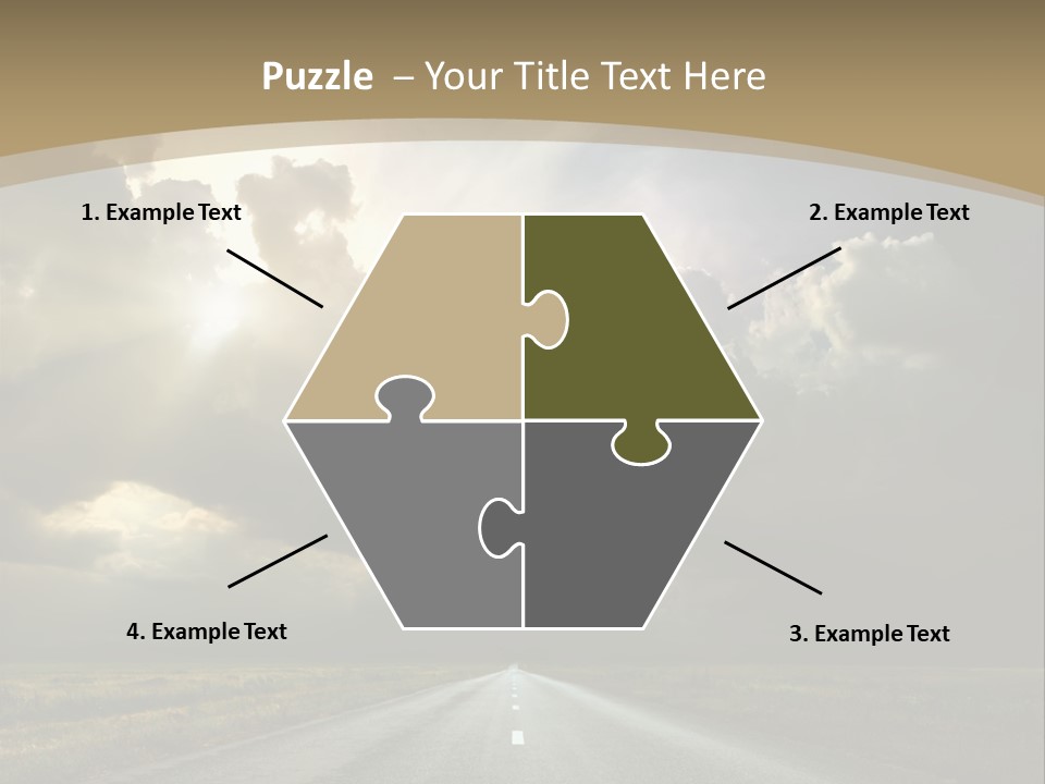 Hill Nature Shine PowerPoint Template