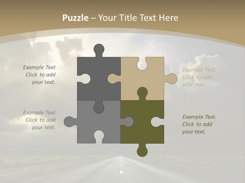 Hill Nature Shine PowerPoint Template