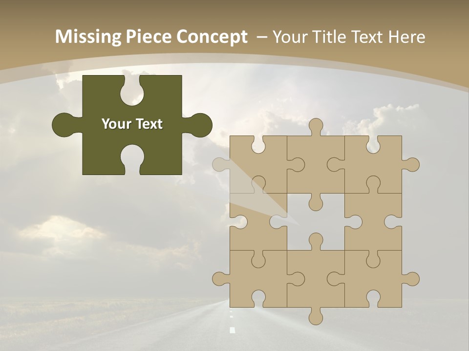 Hill Nature Shine PowerPoint Template