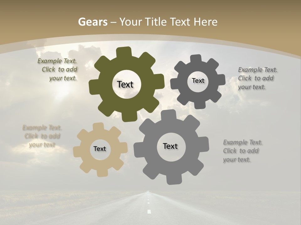 Hill Nature Shine PowerPoint Template