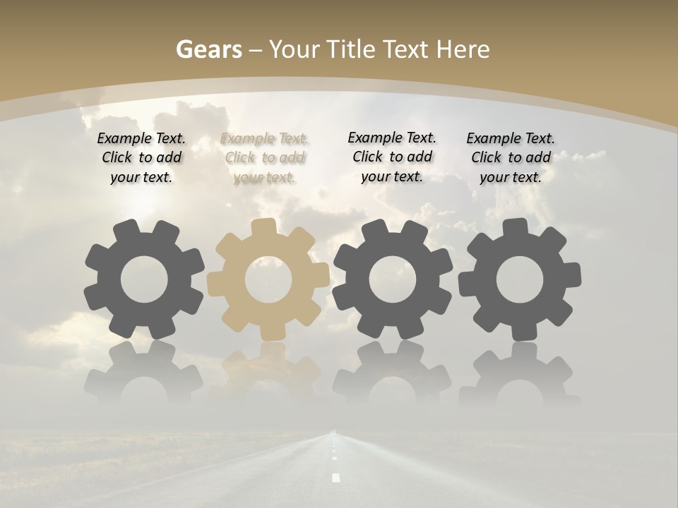 Hill Nature Shine PowerPoint Template