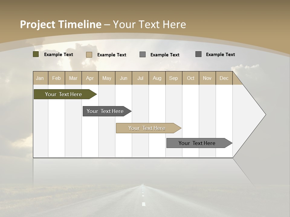 Hill Nature Shine PowerPoint Template
