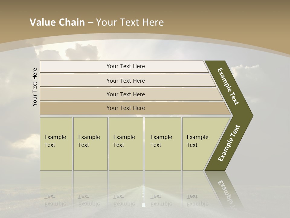 Hill Nature Shine PowerPoint Template
