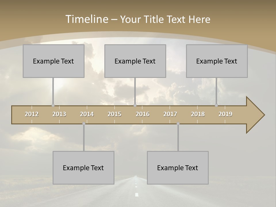 Hill Nature Shine PowerPoint Template