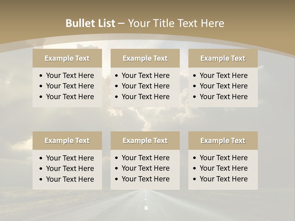 Hill Nature Shine PowerPoint Template