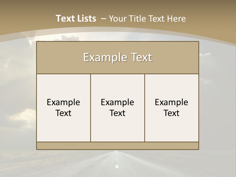Hill Nature Shine PowerPoint Template