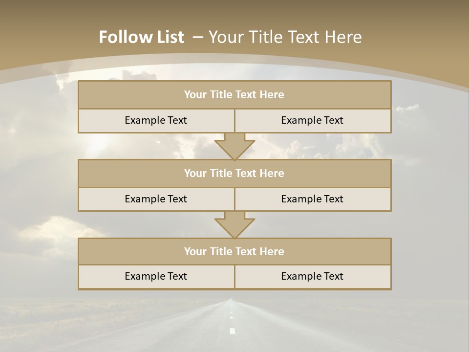 Hill Nature Shine PowerPoint Template