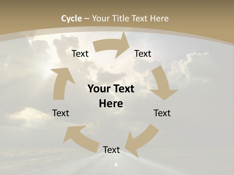 Hill Nature Shine PowerPoint Template