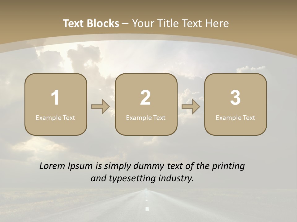 Hill Nature Shine PowerPoint Template