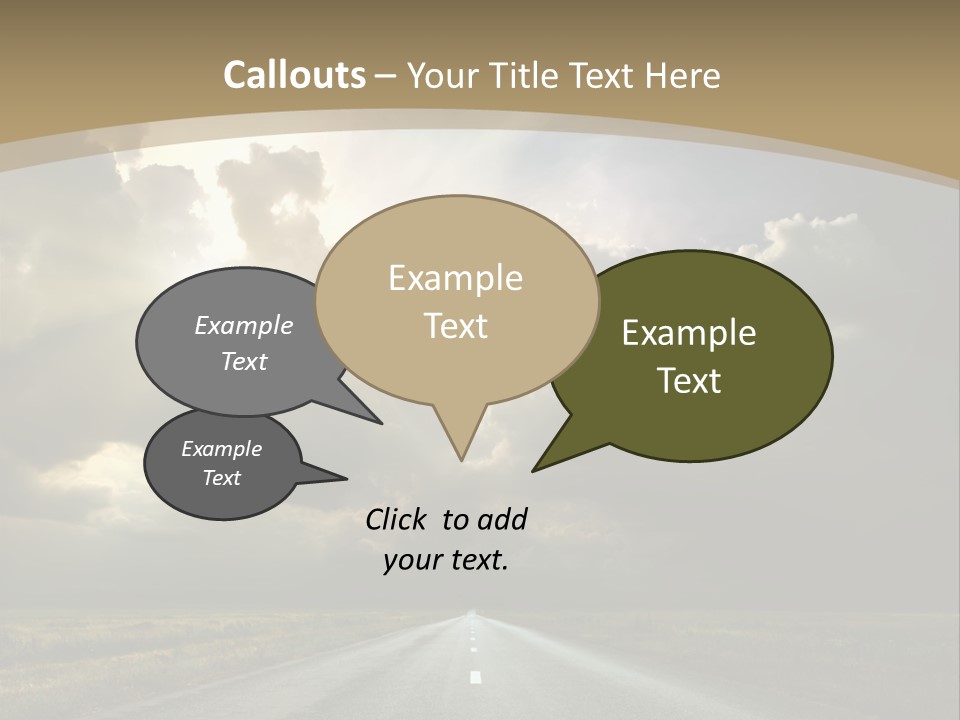 Hill Nature Shine PowerPoint Template